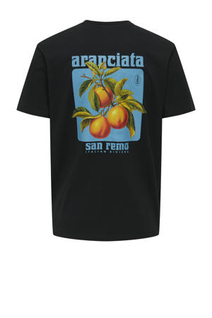 T-shirt zwart