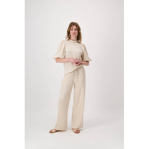 Zusss top beige afbeelding