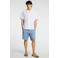 Selected linnen regular chino short blauw