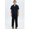 Selected relaxed overhemd  SLHRELAXED-ACE donkerblauw