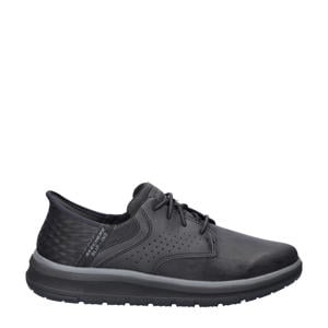 Hands Free Slip-Ins Orelly nubuck sneakers zwart