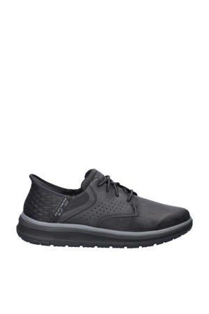 Hands Free Slip-Ins Orelly nubuck sneakers zwart