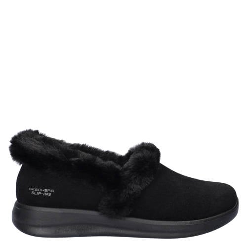 Skechers pantoffels zwart afbeelding
