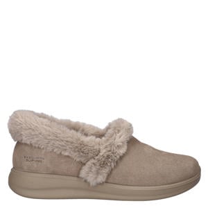 pantoffels taupe
