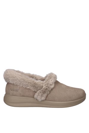 pantoffels taupe