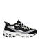 Skechers Hands Free Slip-Ins D'Lites chunky sneakers zwart