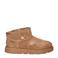 Skechers Hands Free Slip-In Keepsake Cozy gevoerde suède enkelboots cognac