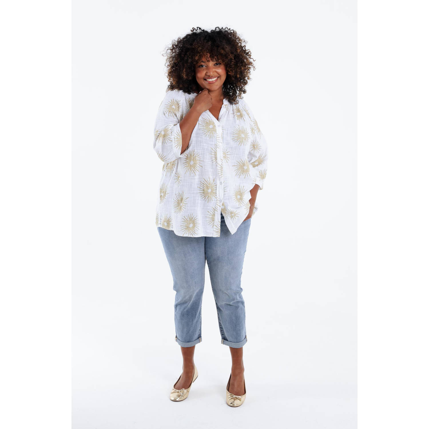 Paprika blouse wit