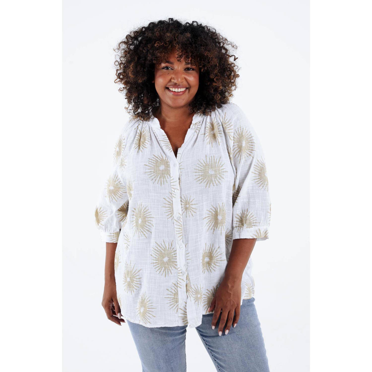 Paprika blouse wit