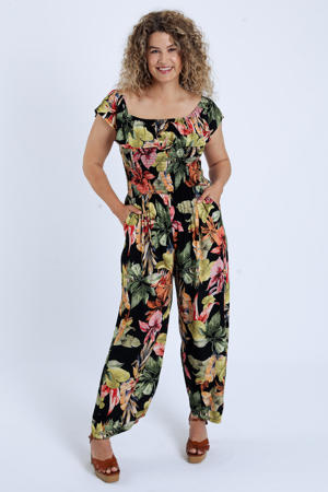 multi wide leg jumpsuit