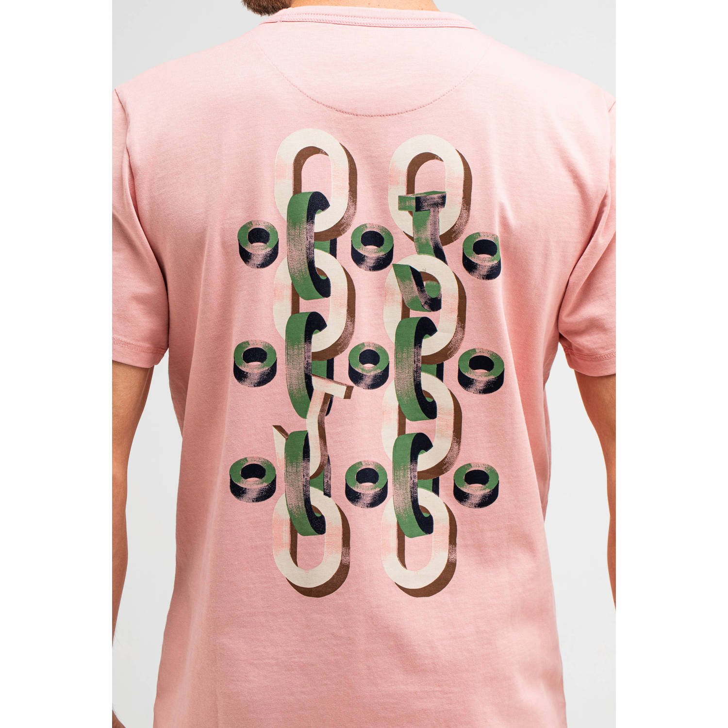 Butcher of Blue T-shirt lichtroze