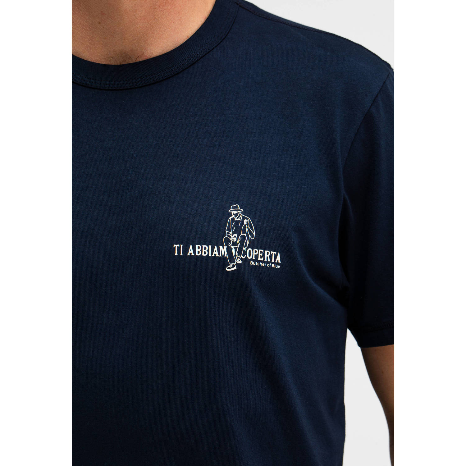 Butcher of Blue T-shirt donkerblauw