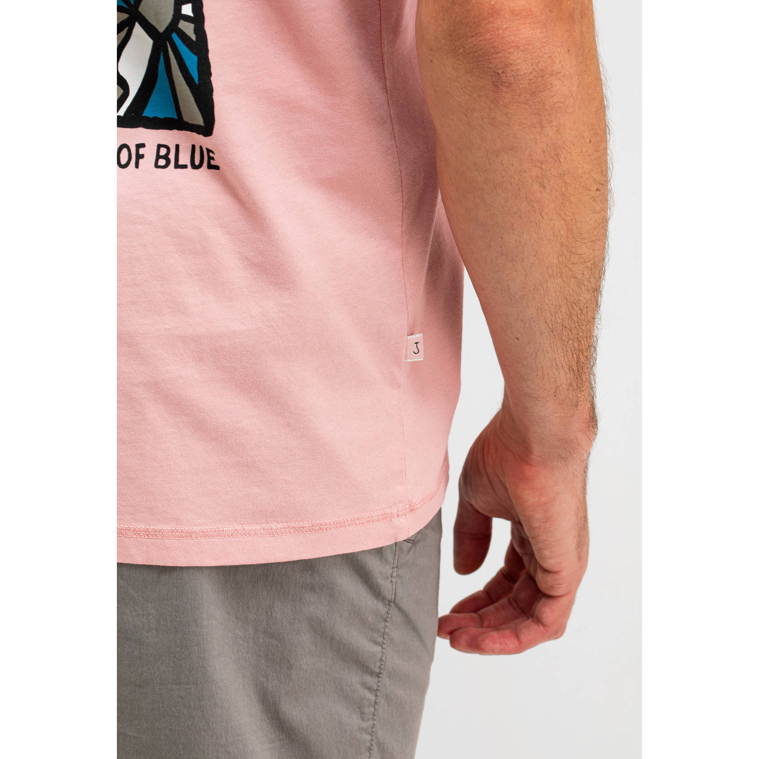 Butcher of Blue T-shirt lichtroze