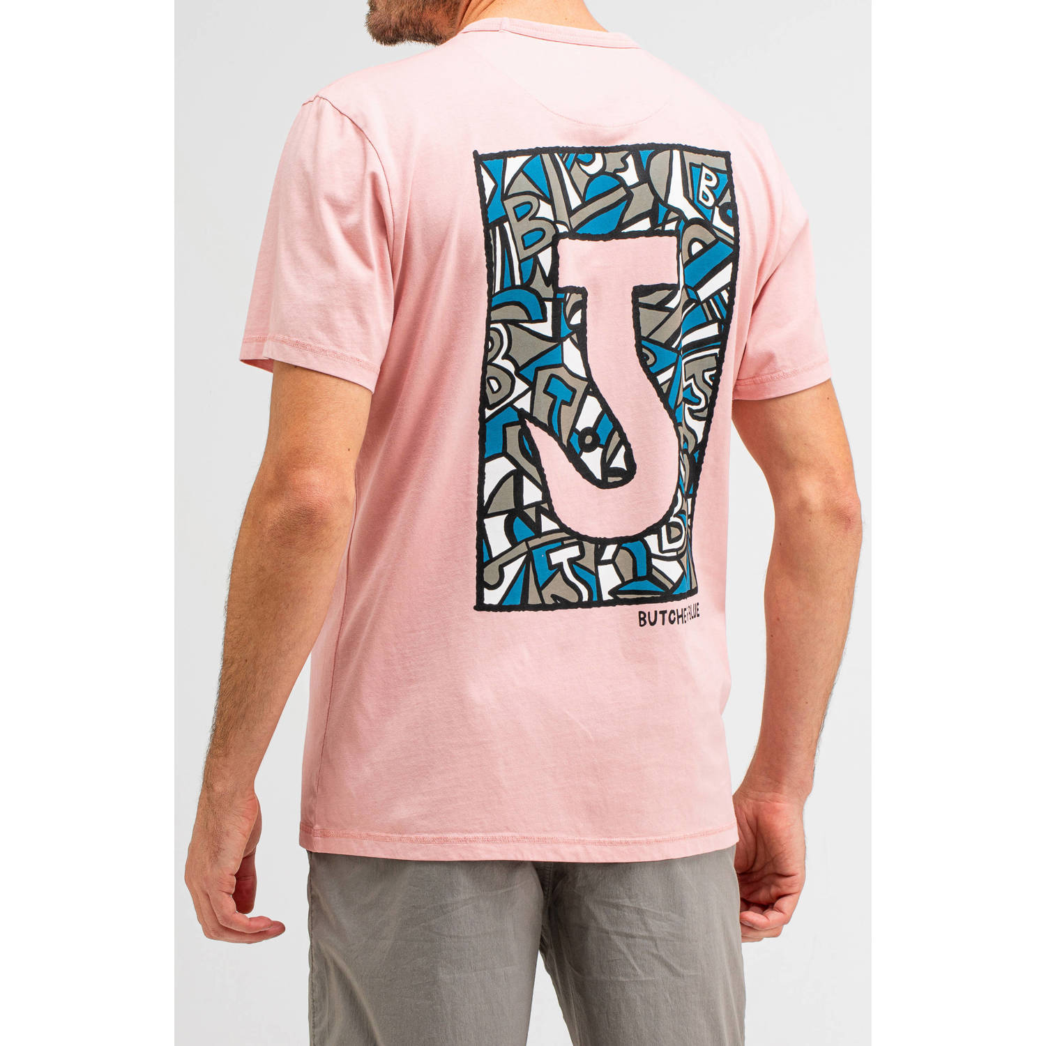 Butcher of Blue T-shirt lichtroze