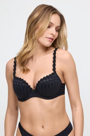 voorgevormde push-up bh Avero zwart