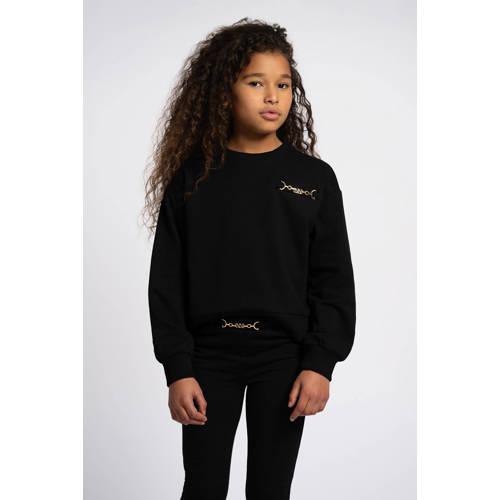 NIK&NIK flared broek zwart afbeelding