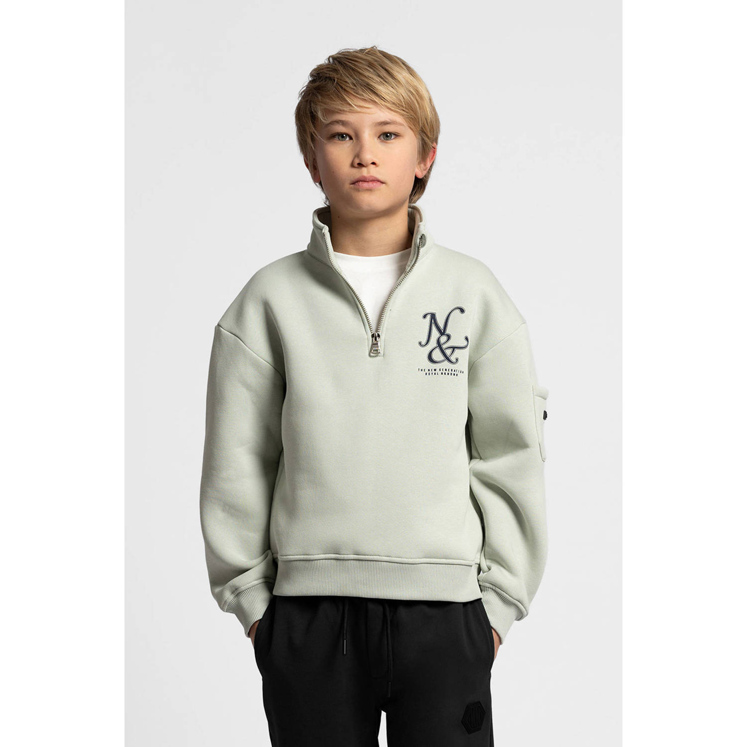 NIK&NIK sweater mintgroen
