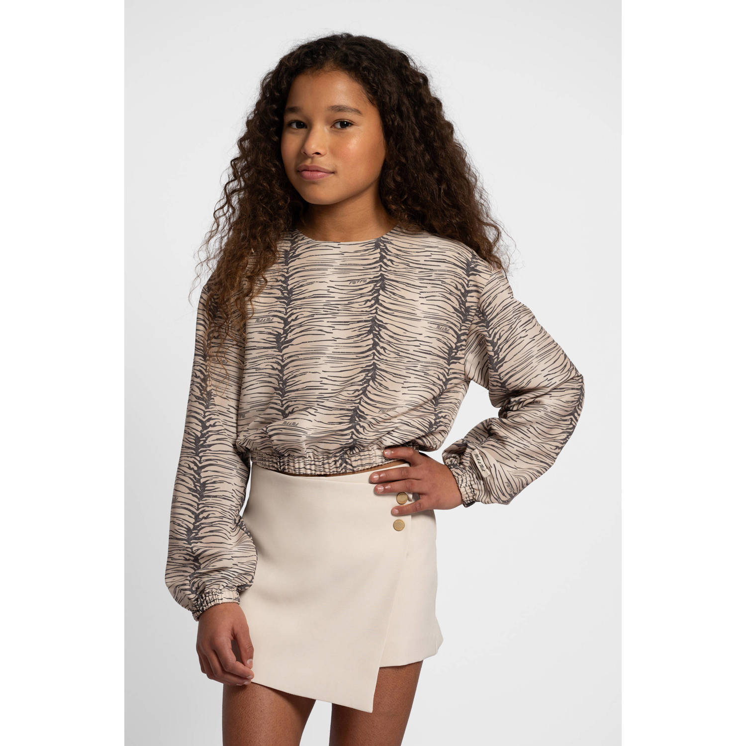 NIK&NIK skort beige