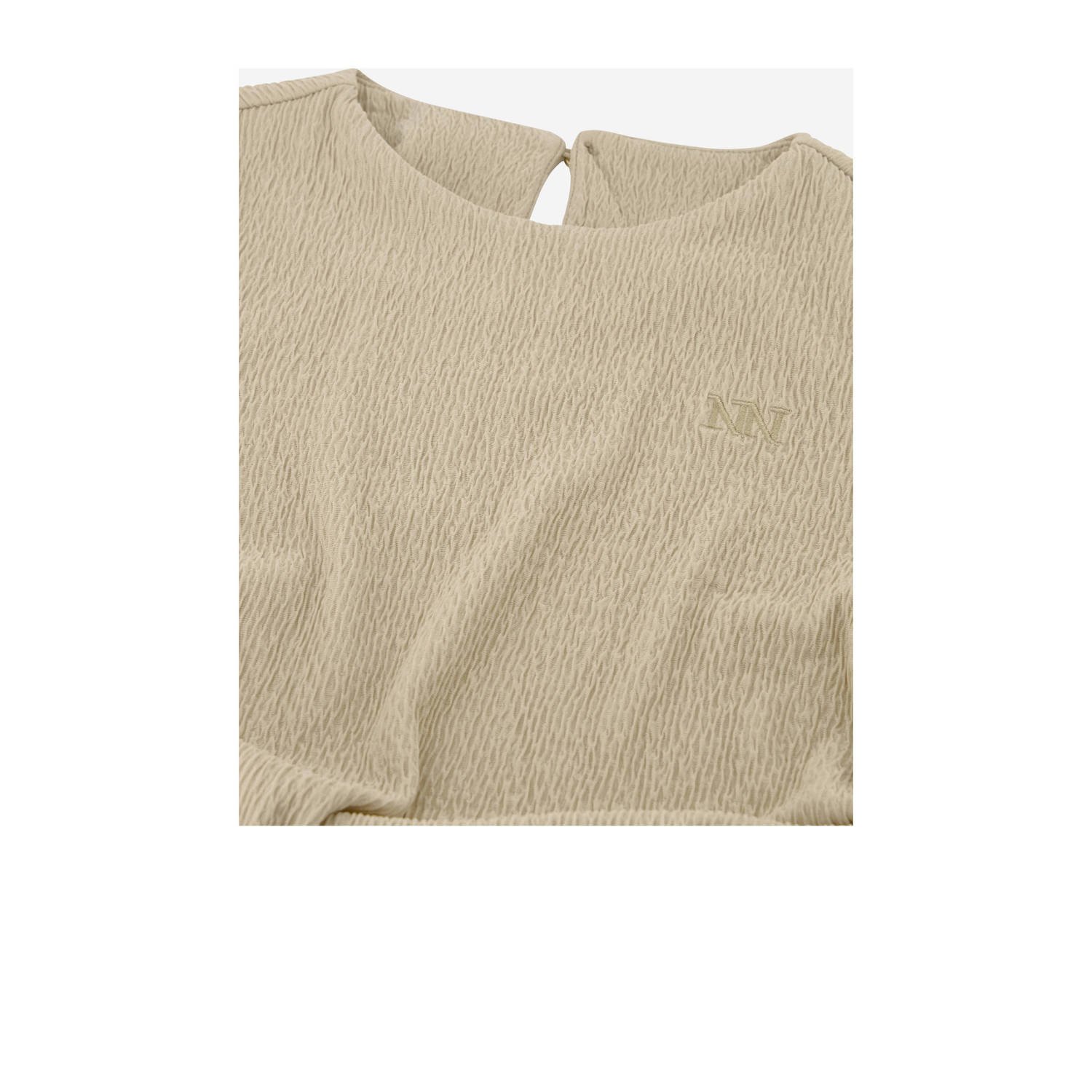 NIK&NIK A-lijn jurk beige