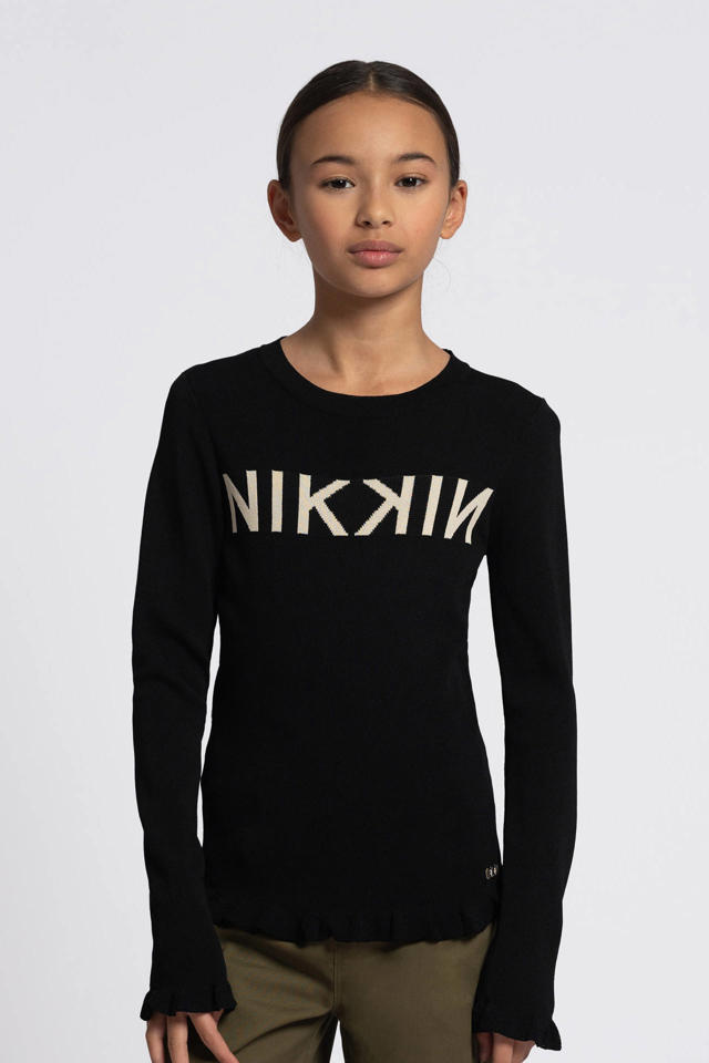NIK&NIK sweater zwart kopen? Morgen in huis wehkamp