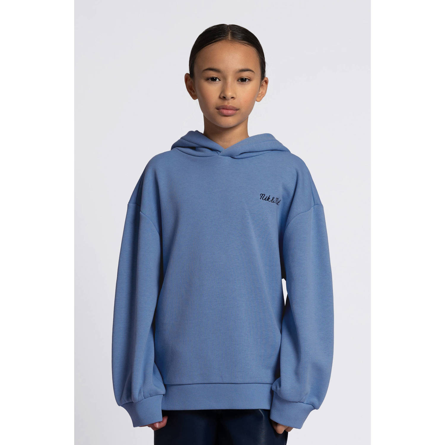 NIK&NIK hoodie blauw