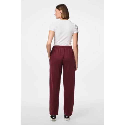 PIECES sweatpants PCCHILLI donkerrood afbeelding