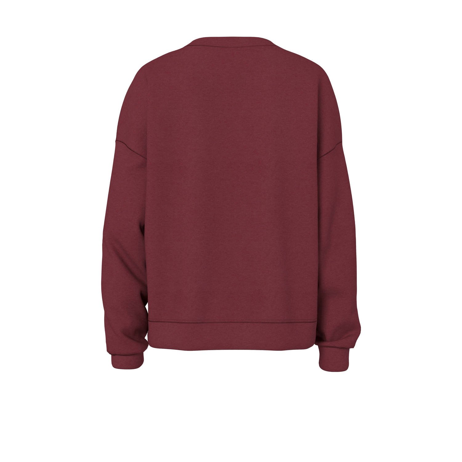 PIECES sweater PCCHILLI donkerrood