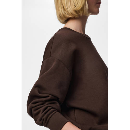 PIECES sweater PCCHILLI bruin afbeelding