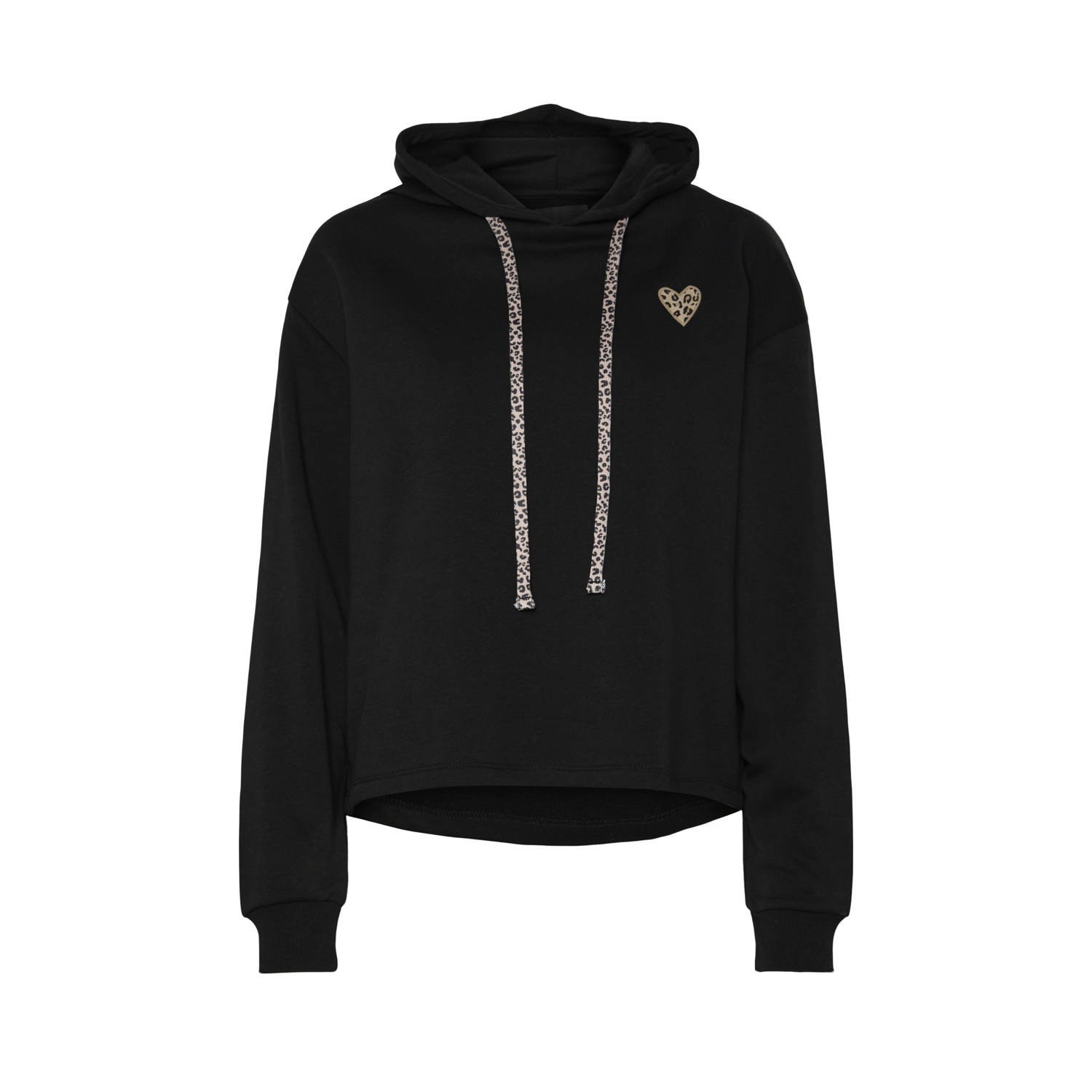 PIECES hoodie PCCHILLI zwart