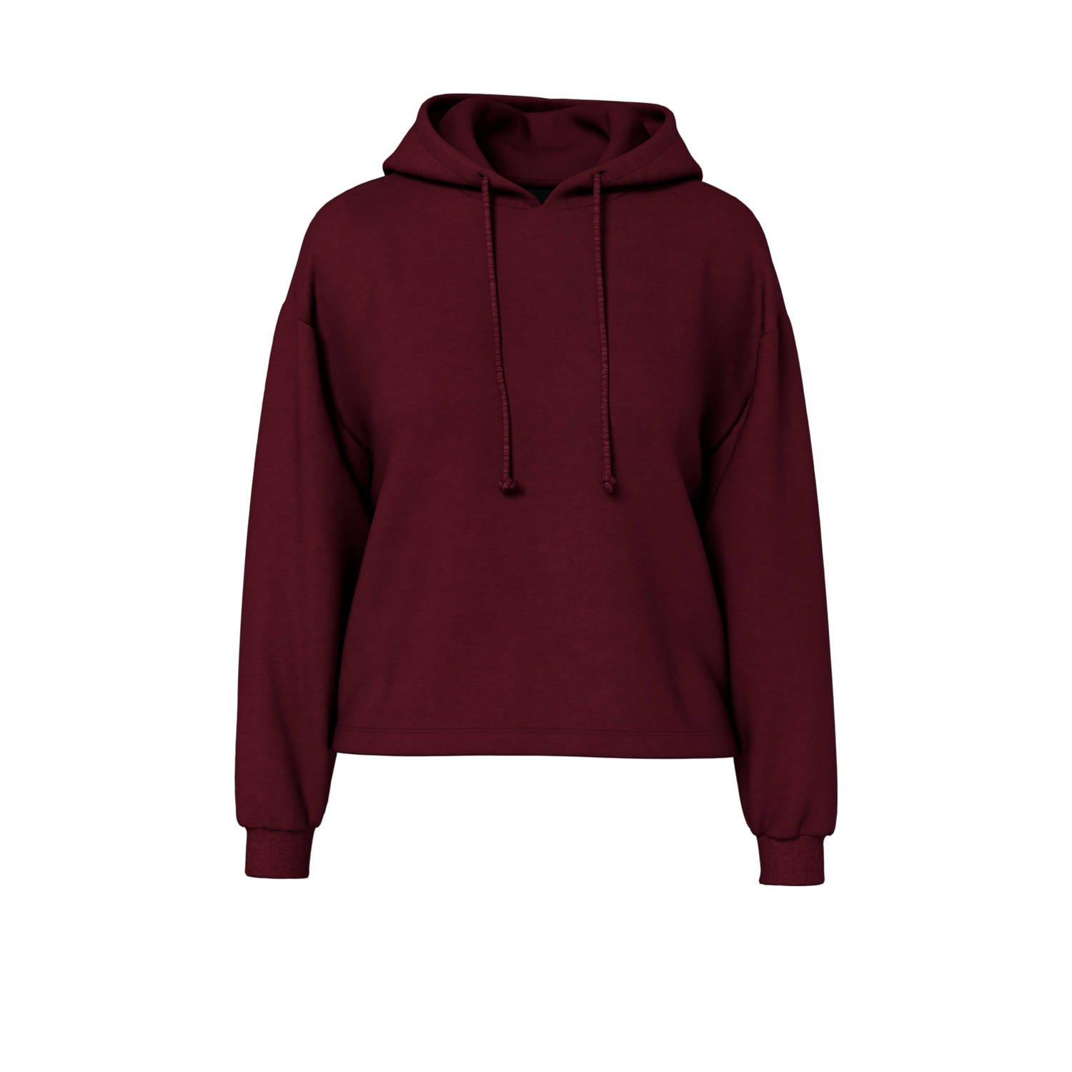 PIECES hoodie PCCHILLI donkerrood
