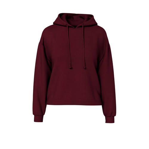 PIECES hoodie PCCHILLI donkerrood afbeelding