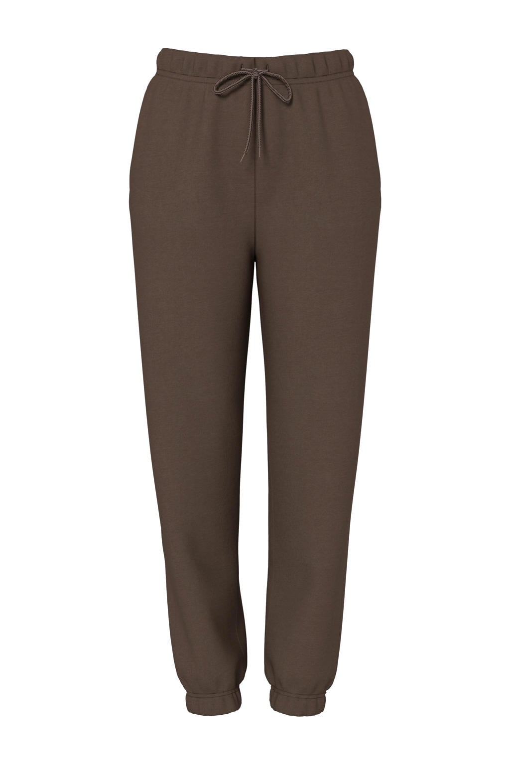 PIECES high waist regular fit sweatpants PCCHILLI bruin