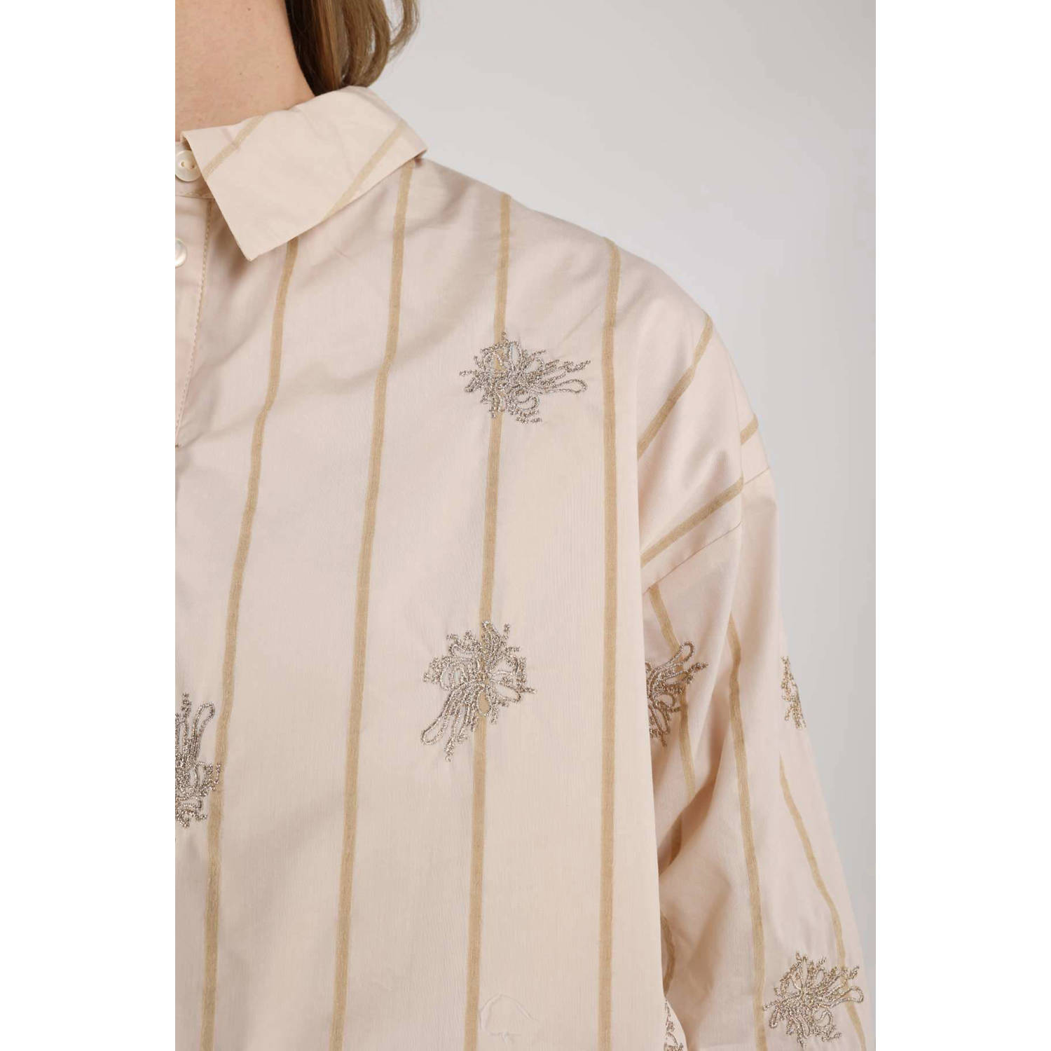 NUKUS blouse zand