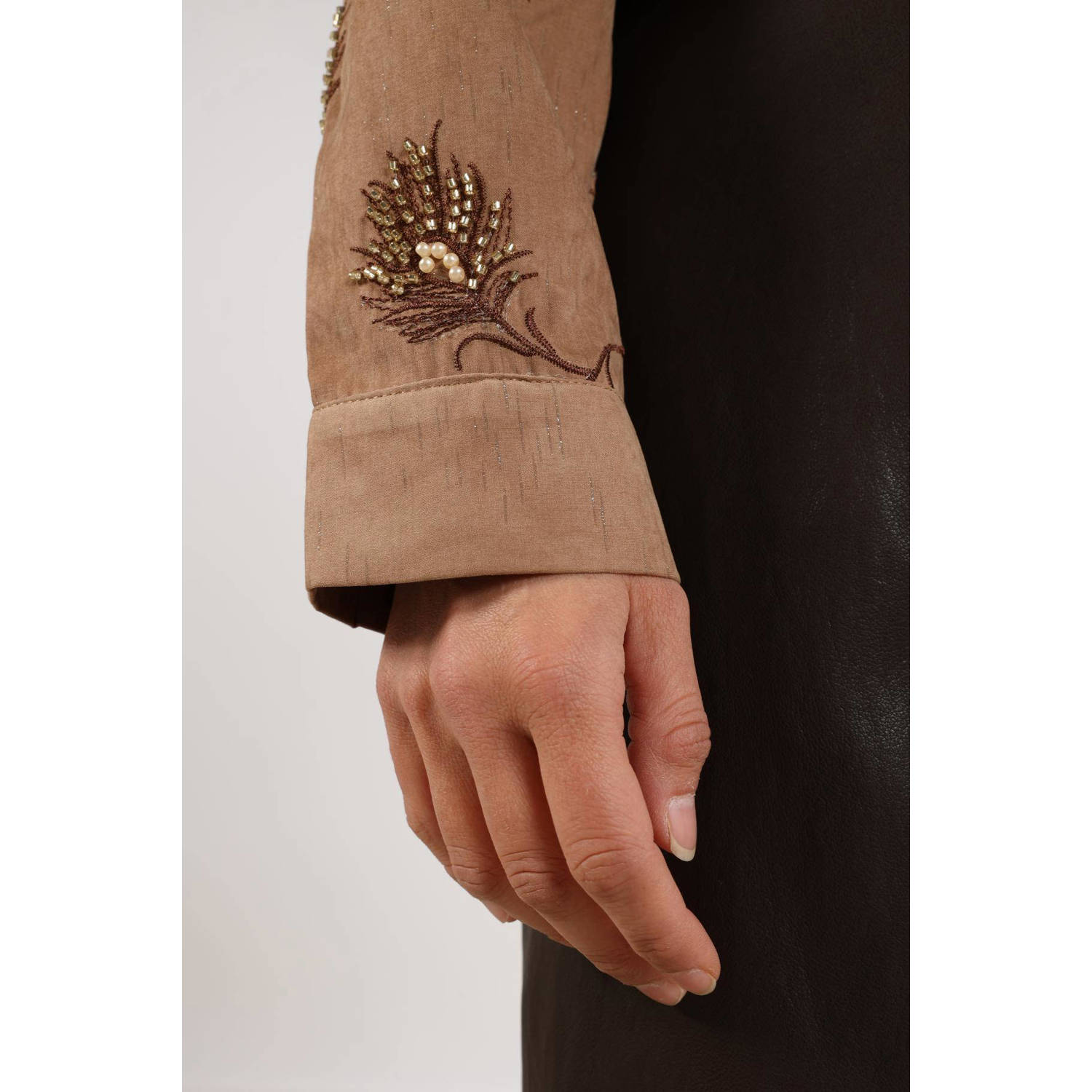 NUKUS blouse camel