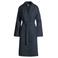 Vandyck unisex badjas Biarritz met wafelstructuur donkerblauw