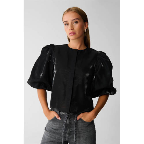 Shoeby blousetop zwart afbeelding