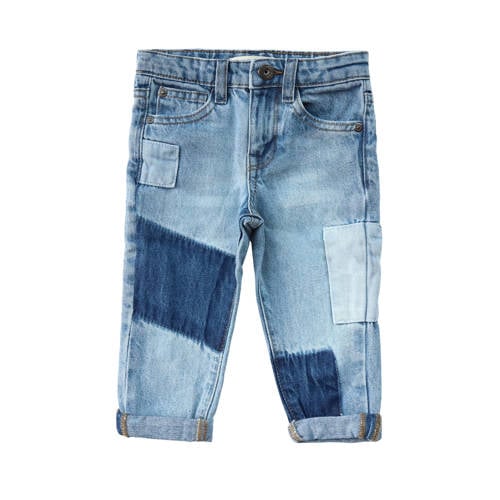Your Wishes waist regular fit jeans medium blue denim afbeelding