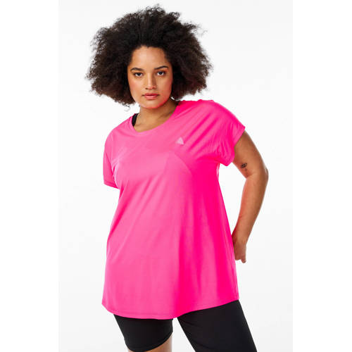 ACTIVE By Zizzi Plus size sport T-shirt roze afbeelding