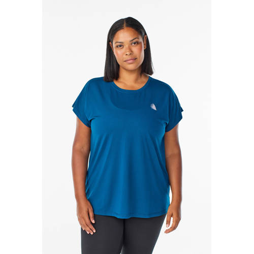 ACTIVE By Zizzi Plus Size sport T-shirt donkerblauw afbeelding