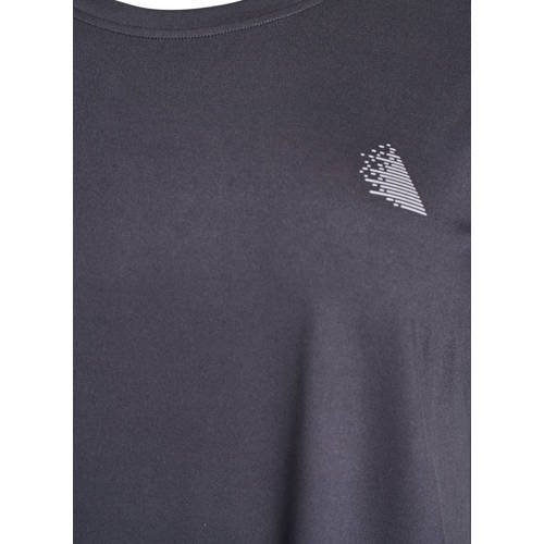 ACTIVE By Zizzi Plus Size sportshirt grijs afbeelding
