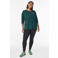 ACTIVE By Zizzi Plus Size sportshirt donkergroen