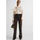Ruby blouse met ruches wit