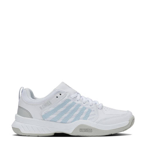 K-Swiss COURT EXPRESS 2 tennisschoenen wit/lichtblauw/blauw afbeelding