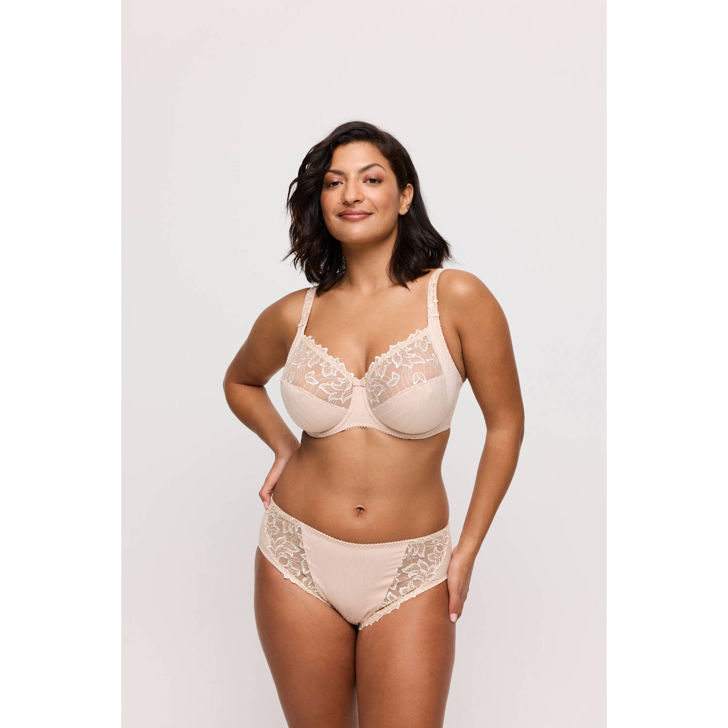 Prima Donna Tailleslip Deauville streepdessin voor Van beige
