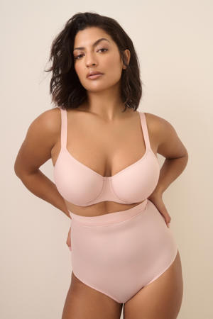 seamless high waist corrigerende tailleslip Figuras lichtroze