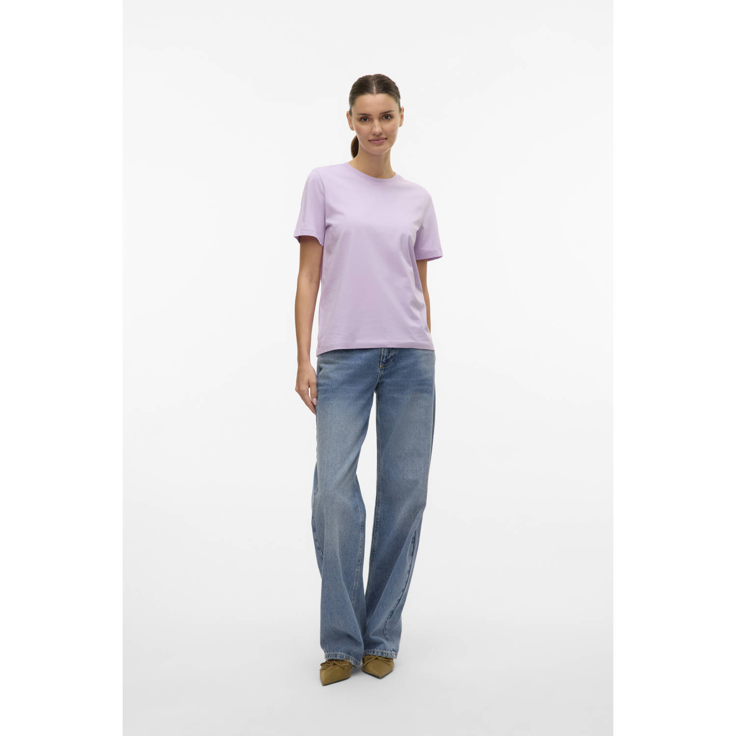 VERO MODA T-shirt violet