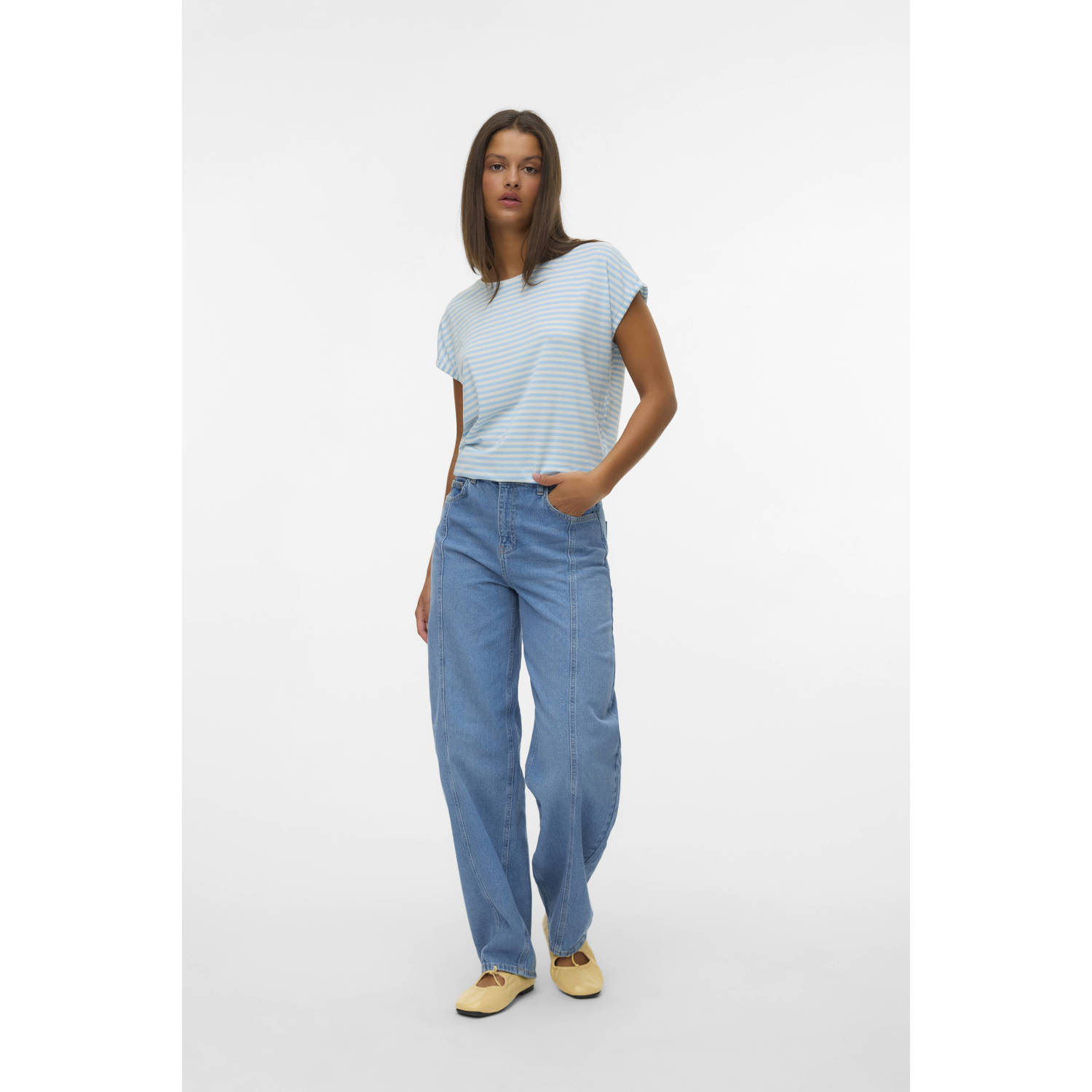 AWARE T-shirt blauw