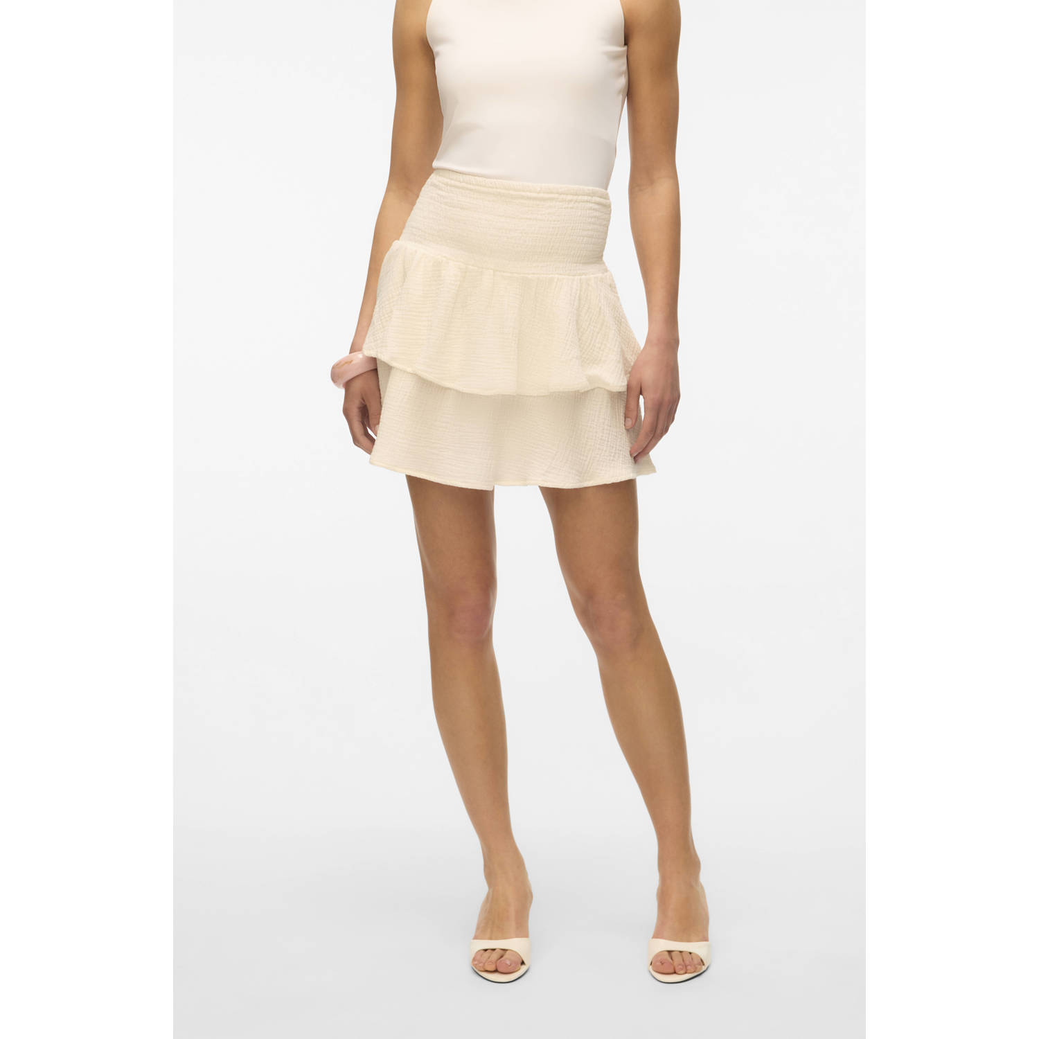 VERO MODA korte rok wit
