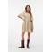 VERO MODA korte jurk taupe