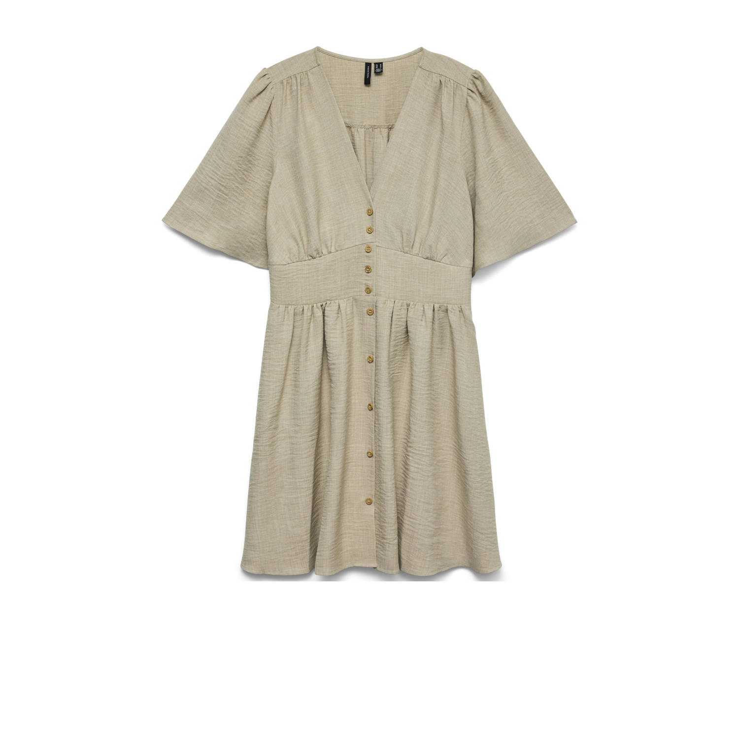 Vero Moda Mini-jurk VMMELANEY 2 4 SHORT DRESS WVN NOOS